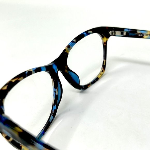 Cinzia Eyeglass Frames CIN 5075 Blue Teal Tortoise/Gold Cat Eye 53 [] 15 140 - Picture 5 of 11
